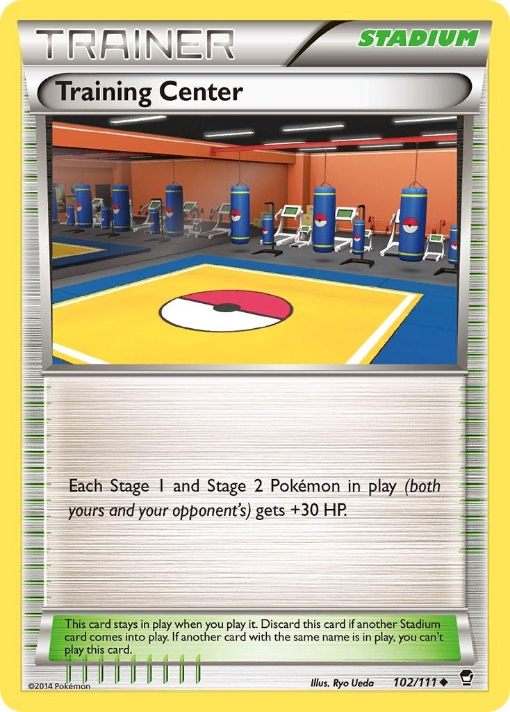 Image for Training Center (102/111) [XY - Furious Fists] - Pokemon