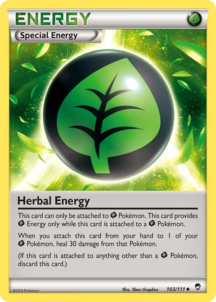 Image for Herbal Energy (103/111) [XY - Furious Fists] - Pokemon