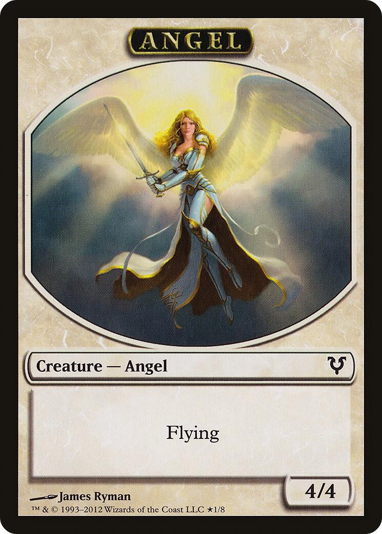 Image for Angel // Demon Double-Sided Token (1 // 5) [Avacyn Restored] - Magic: The Gathering