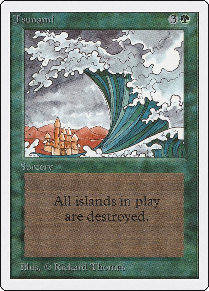 Image for Tsunami [Unlimited Edition] - Magic: The Gathering