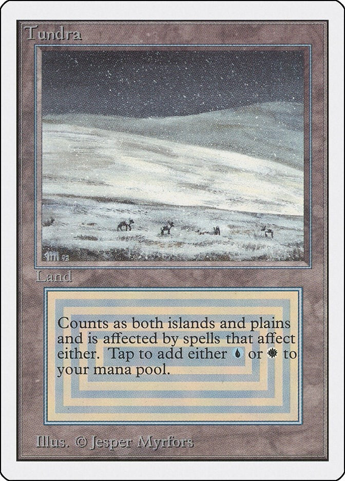 Image for Tundra [Unlimited Edition] - Magic: The Gathering