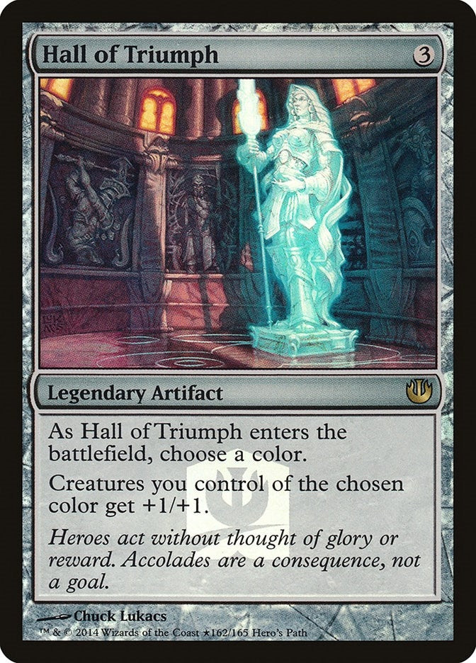 Image for Hall of Triumph (162) [Game Day & Store Championship Promos] - Magic: The Gathering