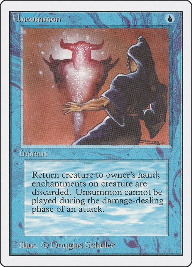 Image for Unsummon [Unlimited Edition] - Magic: The Gathering