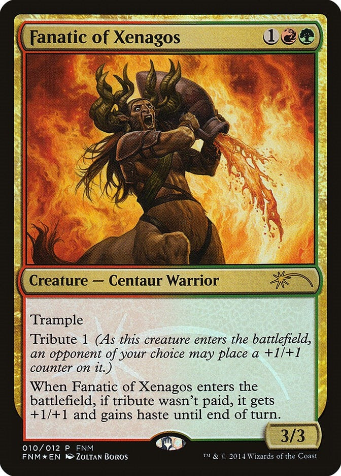 Image for Fanatic of Xenagos (10) [FNM Promos] - Magic: The Gathering