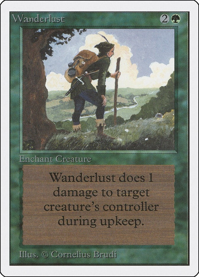 Image for Wanderlust [Unlimited Edition] - Magic: The Gathering