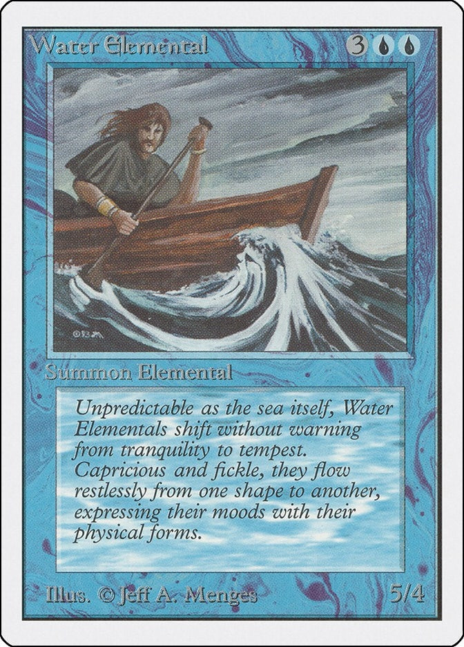 Image for Water Elemental [Unlimited Edition] - Magic: The Gathering