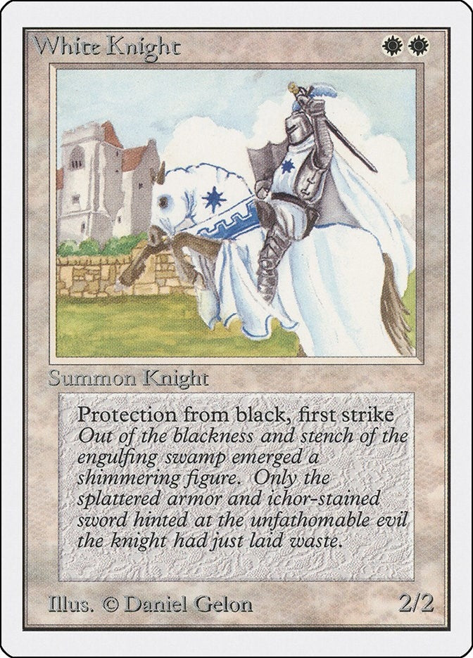 Image for White Knight [Unlimited Edition] - Magic: The Gathering