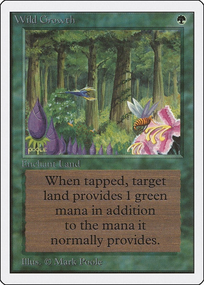 Image for Wild Growth [Unlimited Edition] - Magic: The Gathering