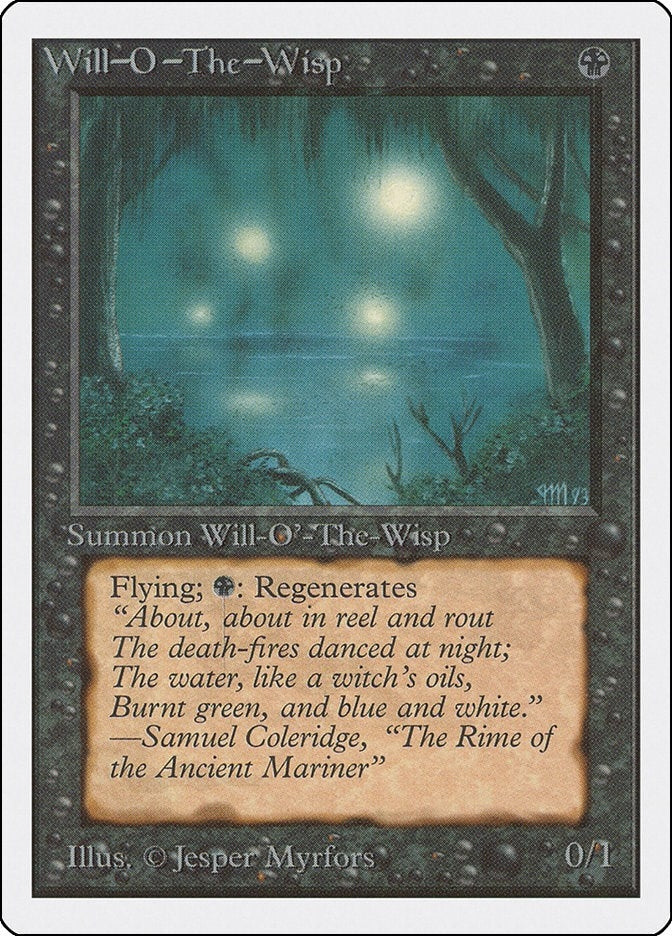 Image for Will-o'-the-Wisp [Unlimited Edition] - Magic: The Gathering