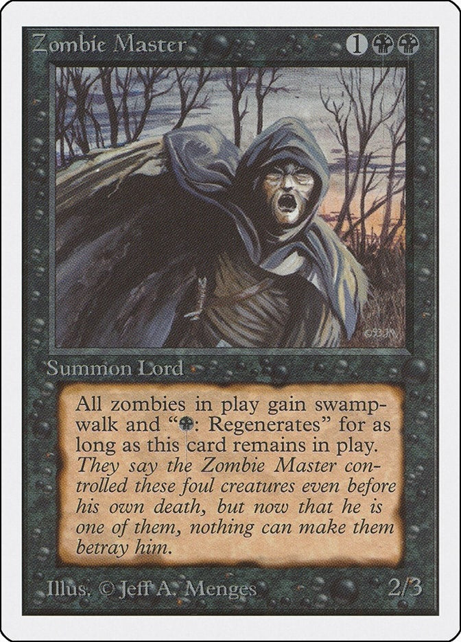 Image for Zombie Master [Unlimited Edition] - Magic: The Gathering