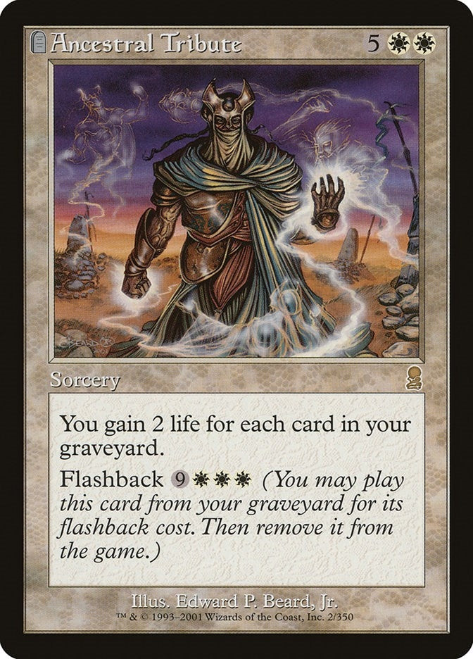 Image for Ancestral Tribute (2) [Odyssey] - Magic: The Gathering