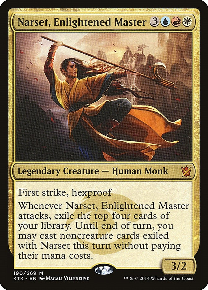 Image for Narset, Enlightened Master (190) [Khans of Tarkir] - Magic: The Gathering