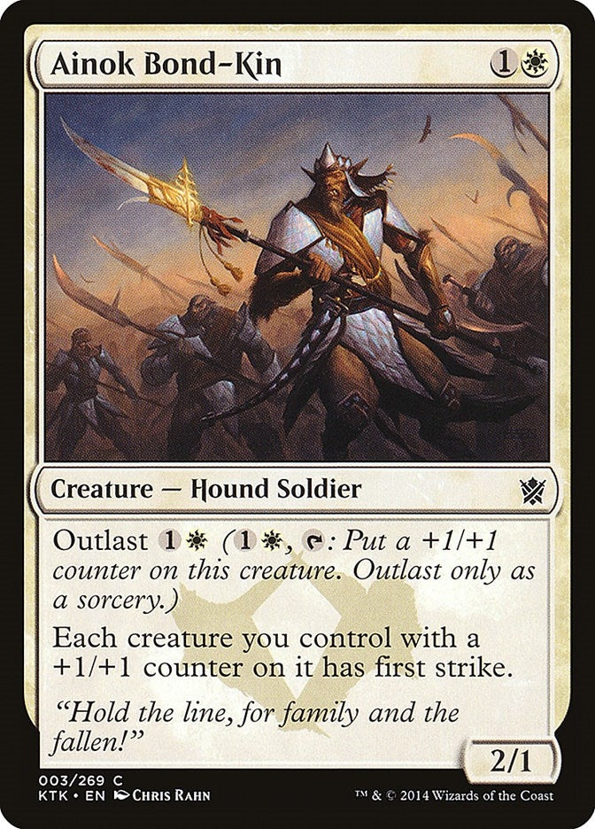 Image for Ainok Bond-Kin (3) [Khans of Tarkir] - Magic: The Gathering