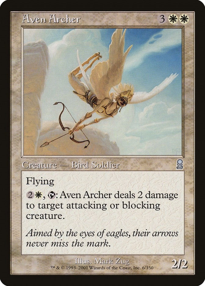 Image for Aven Archer (6) [Odyssey] - Magic: The Gathering