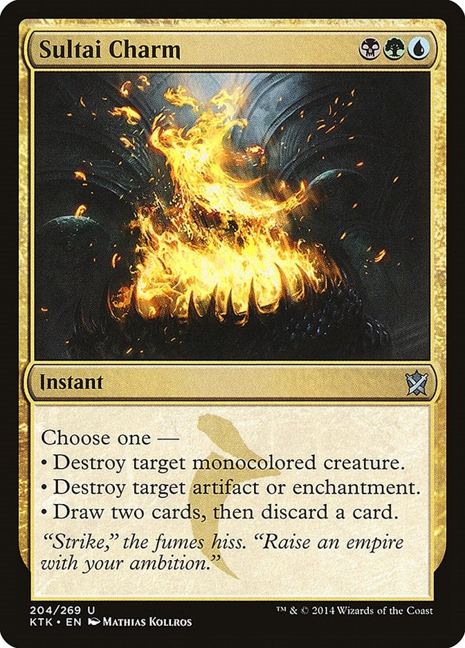Image for Sultai Charm (204) [Khans of Tarkir] - Magic: The Gathering