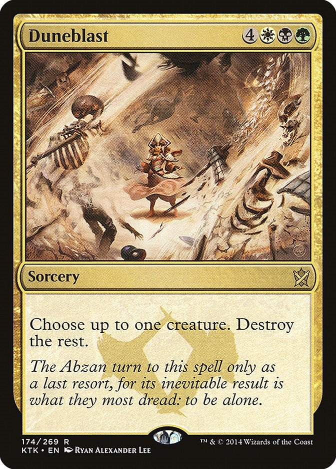 Image for Duneblast (174) [Khans of Tarkir] - Magic: The Gathering
