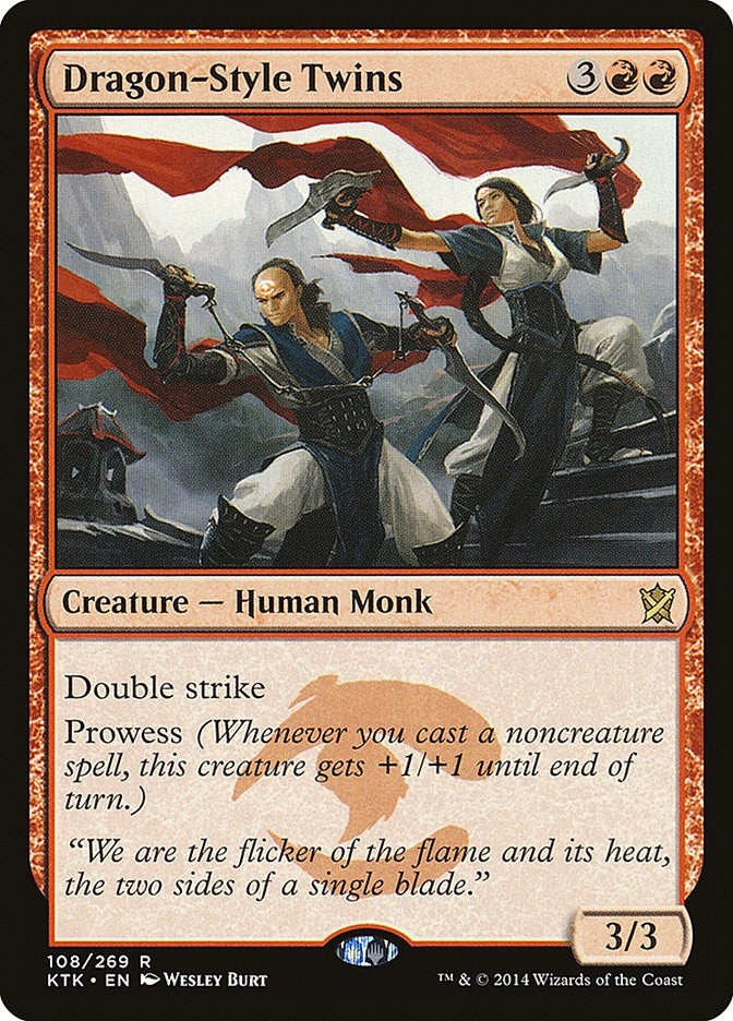 Image for Dragon-Style Twins (108) [Khans of Tarkir] - Magic: The Gathering