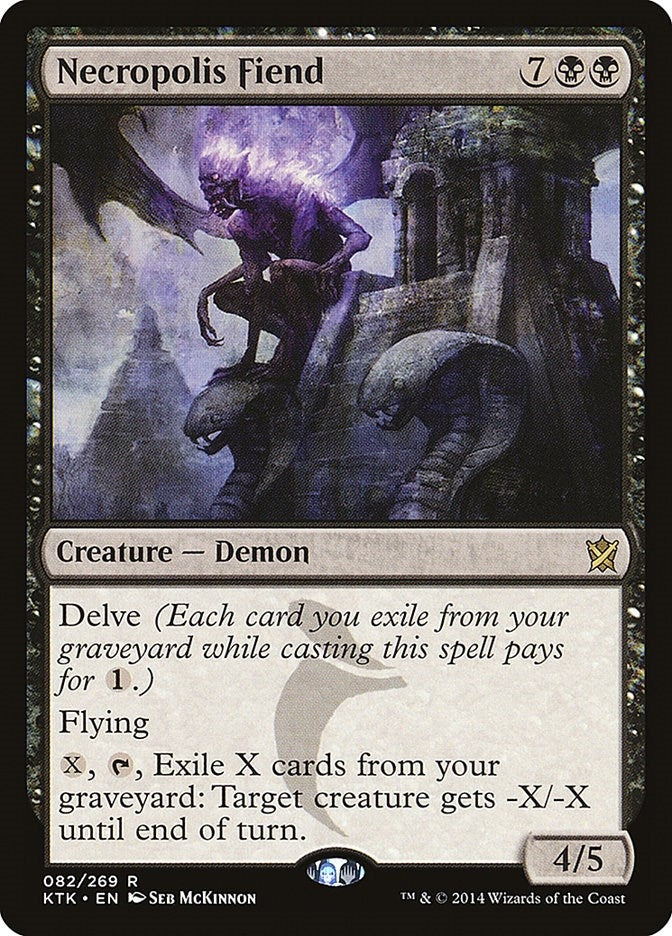 Image for Necropolis Fiend (82) [Khans of Tarkir] - Magic: The Gathering