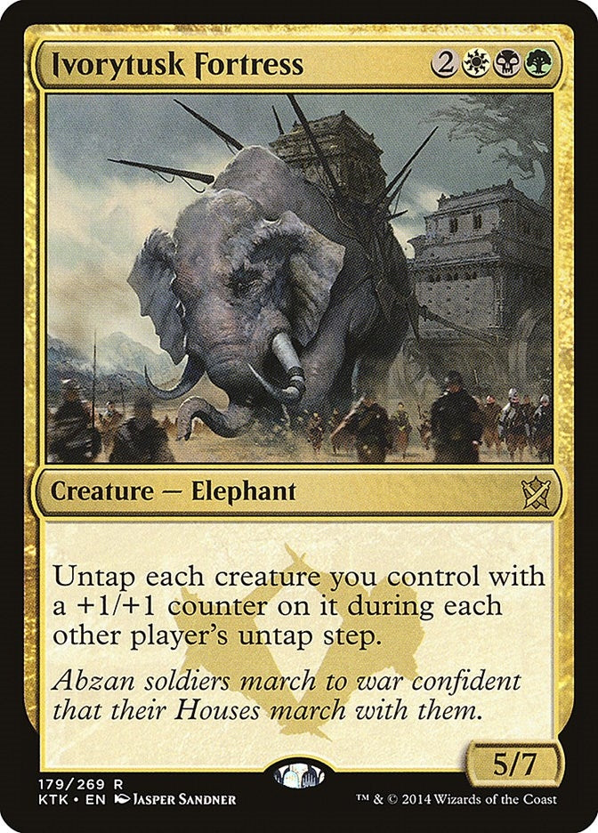 Image for Ivorytusk Fortress (179) [Khans of Tarkir] - Magic: The Gathering