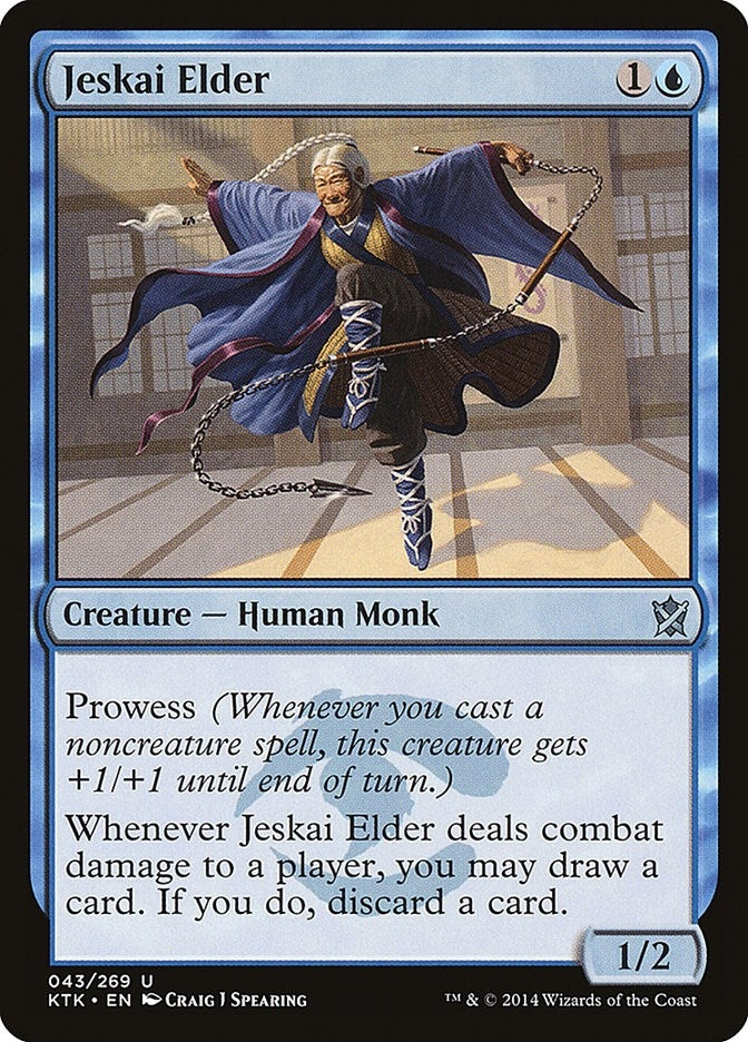 Image for Jeskai Elder (43) [Khans of Tarkir] - Magic: The Gathering