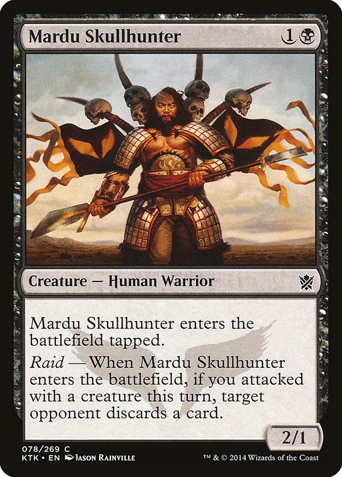 Image for Mardu Skullhunter (78) [Khans of Tarkir] - Magic: The Gathering