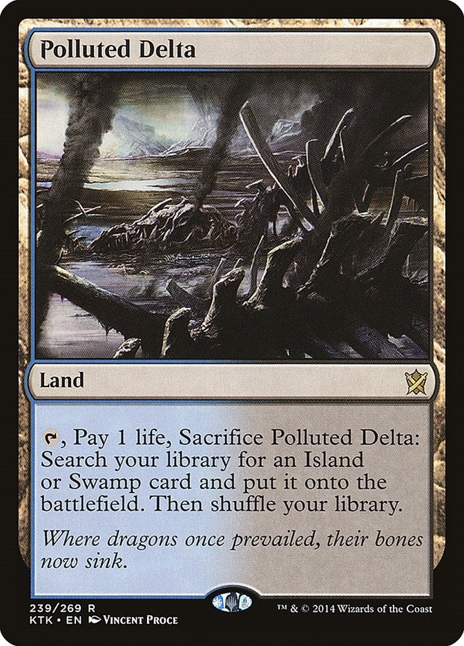 Image for Polluted Delta (239) [Khans of Tarkir] - Magic: The Gathering