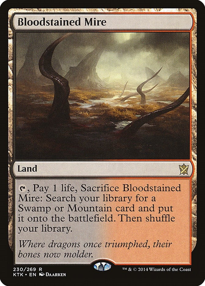 Image for Bloodstained Mire (230) [Khans of Tarkir] - Magic: The Gathering