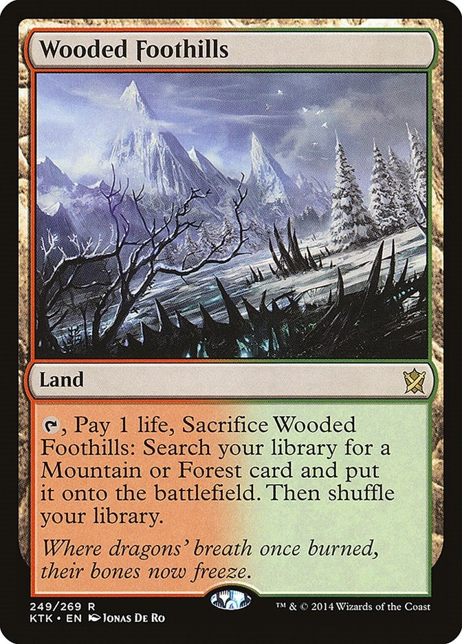 Image for Wooded Foothills (249) [Khans of Tarkir] - Magic: The Gathering