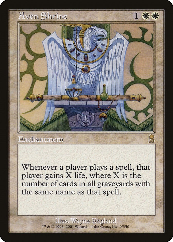 Image for Aven Shrine (9) [Odyssey] - Magic: The Gathering