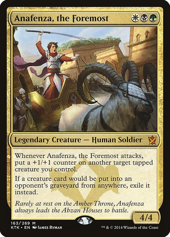 Image for Anafenza, the Foremost (163) [Khans of Tarkir] - Magic: The Gathering