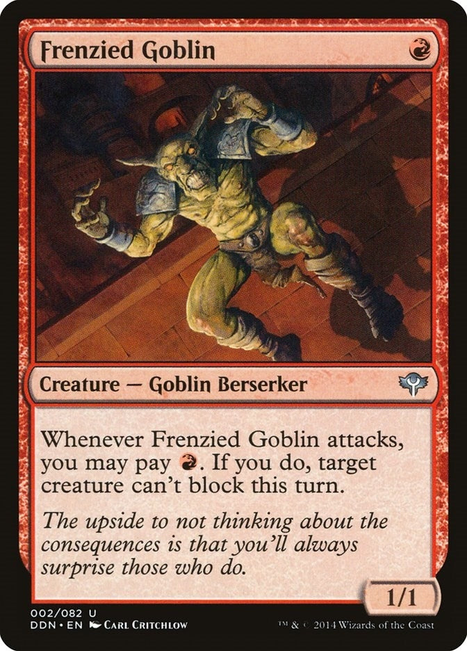 Image for Frenzied Goblin (2) [Speed vs. Cunning] - Magic: The Gathering