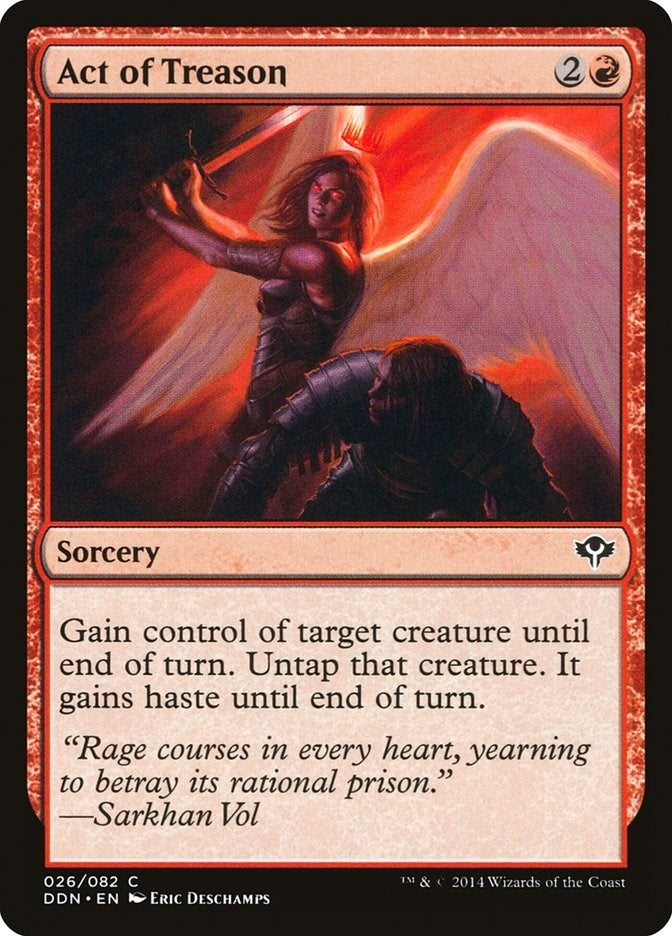 Image for Act of Treason (26) [Speed vs. Cunning] - Magic: The Gathering