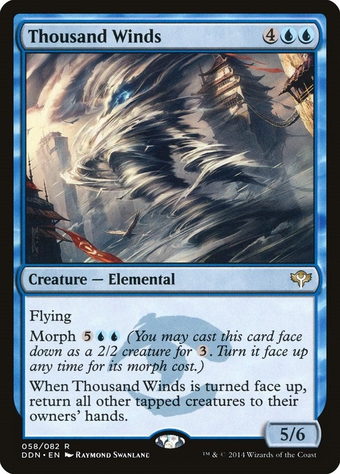 Image for Thousand Winds (58) [Speed vs. Cunning] - Magic: The Gathering