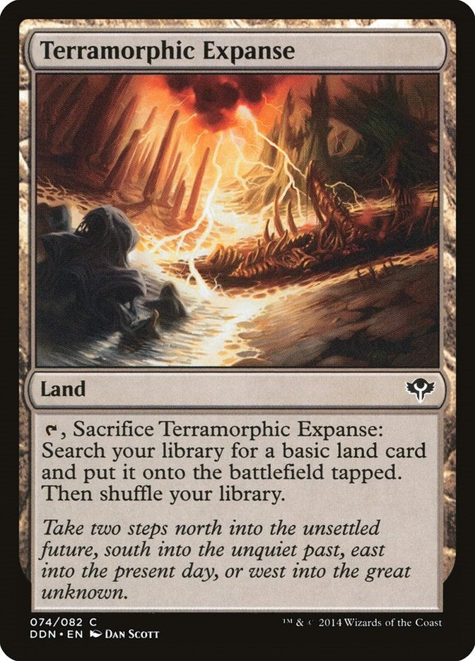 Image for Terramorphic Expanse (74) [Speed vs. Cunning] - Magic: The Gathering