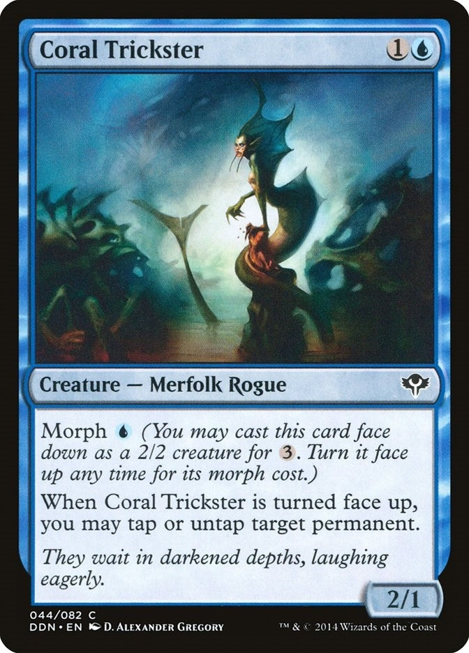 Image for Coral Trickster (44) [Speed vs. Cunning] - Magic: The Gathering
