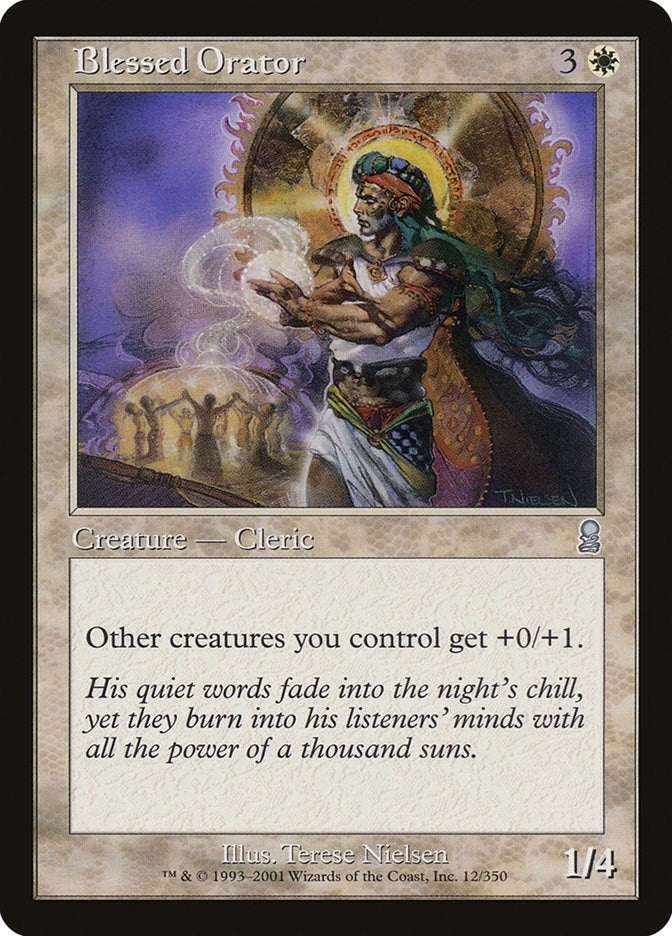 Image for Blessed Orator (12) [Odyssey] - Magic: The Gathering