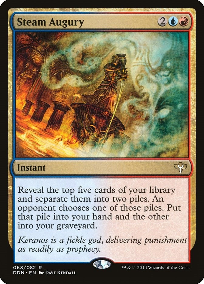 Image for Steam Augury (68) [Speed vs. Cunning] - Magic: The Gathering