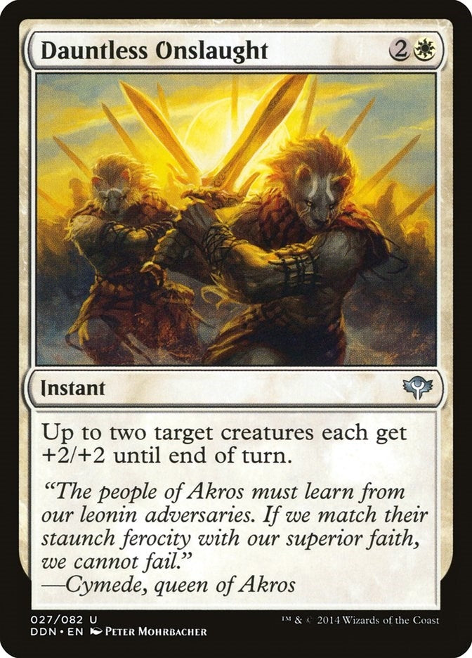 Image for Dauntless Onslaught (6) [Speed vs. Cunning] - Magic: The Gathering