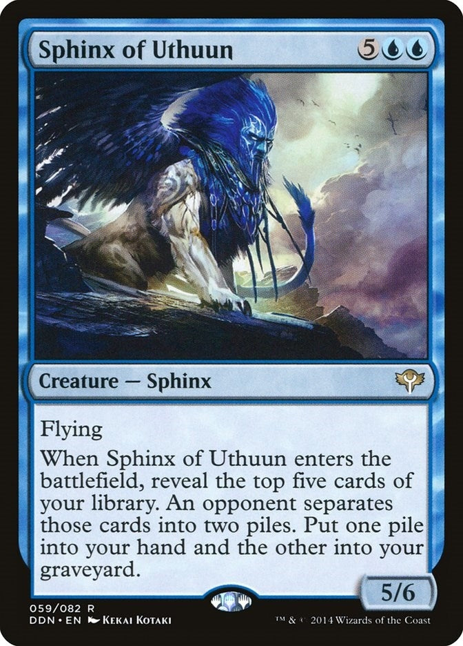 Image for Sphinx of Uthuun (59) [Speed vs. Cunning] - Magic: The Gathering