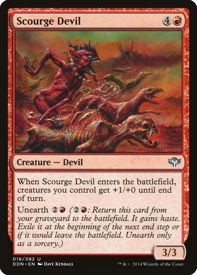 Image for Scourge Devil (18) [Speed vs. Cunning] - Magic: The Gathering