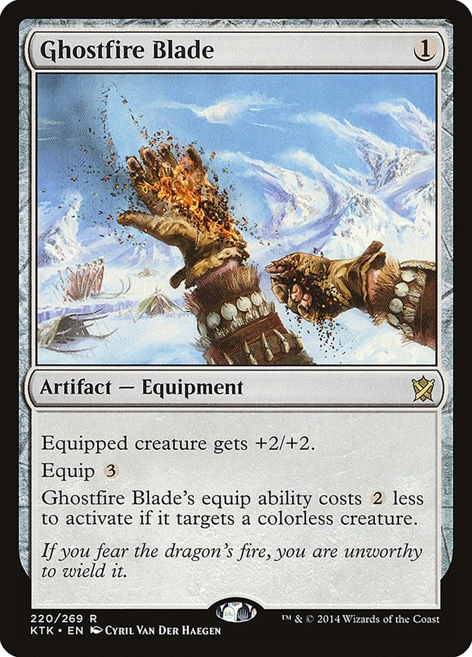 Image for Ghostfire Blade (220) [Khans of Tarkir] - Magic: The Gathering