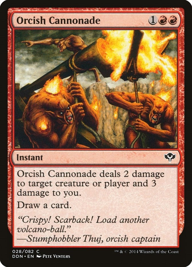 Image for Orcish Cannonade (28) [Speed vs. Cunning] - Magic: The Gathering