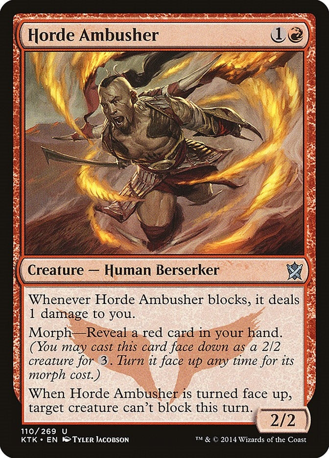 Image for Horde Ambusher (110) [Khans of Tarkir] - Magic: The Gathering