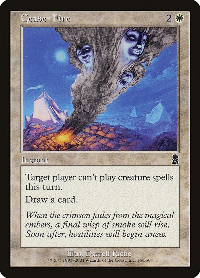 Image for Cease-Fire (14) [Odyssey] - Magic: The Gathering