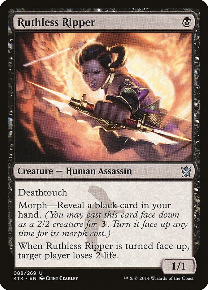 Image for Ruthless Ripper (88) [Khans of Tarkir] - Magic: The Gathering