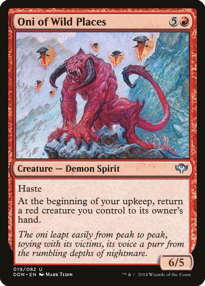Oni of Wild Places (19) [Duel Decks: Speed vs. Cunning]