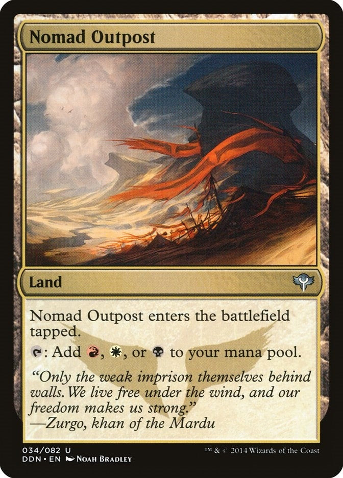 Image for Nomad Outpost (34) [Speed vs. Cunning] - Magic: The Gathering