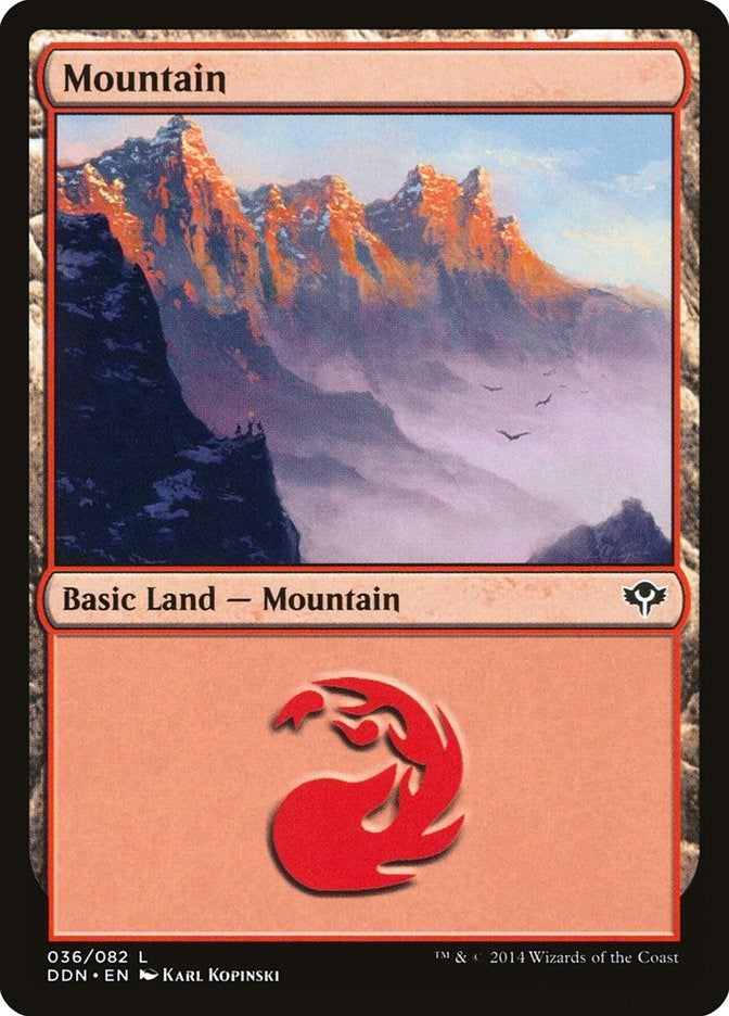 Image for Mountain (036) (36) [Speed vs. Cunning] - Magic: The Gathering