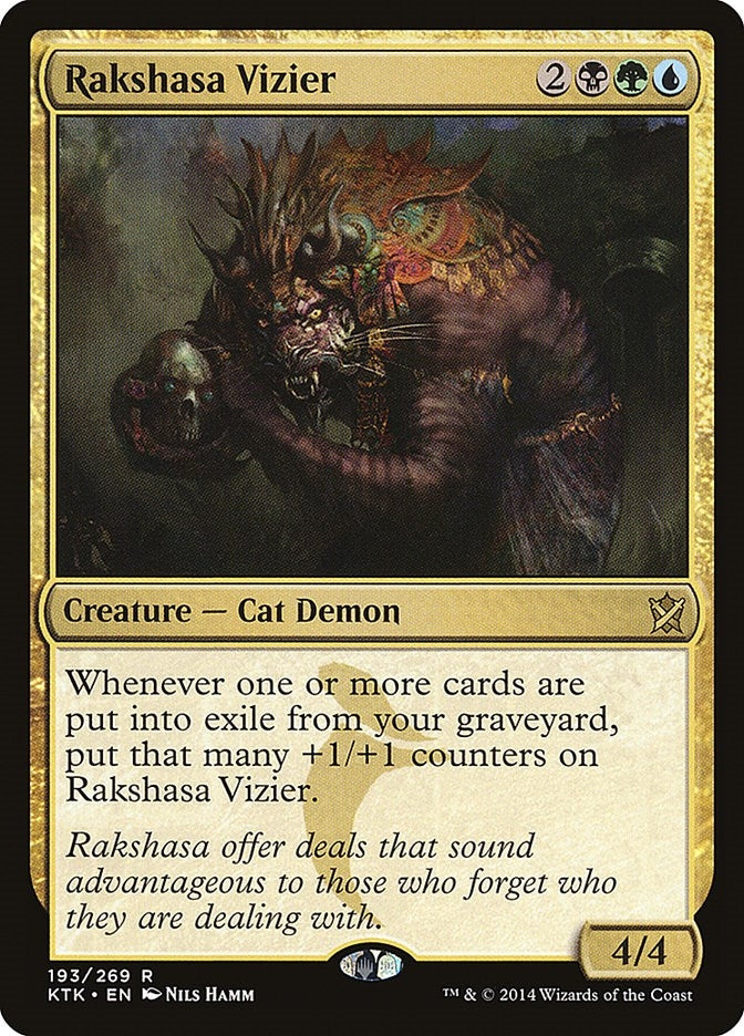 Image for Rakshasa Vizier (193) [Khans of Tarkir] - Magic: The Gathering