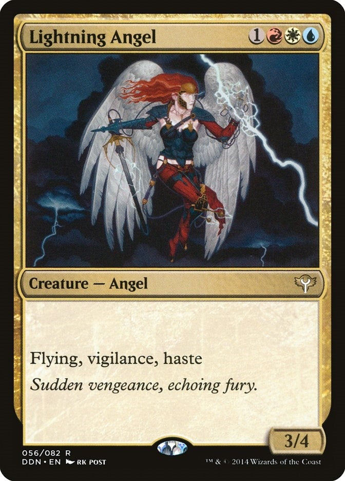 Image for Lightning Angel (56) [Speed vs. Cunning] - Magic: The Gathering